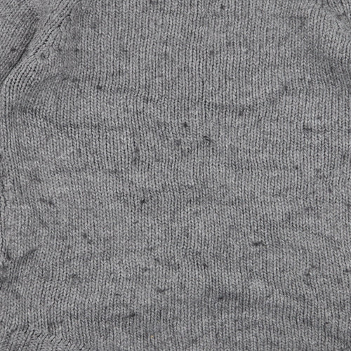 cocogio Womens Grey Polka Dot  Pullover Jumper Size 10