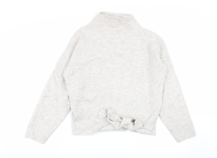 TU Womens Beige Pullover Jumper Size 8