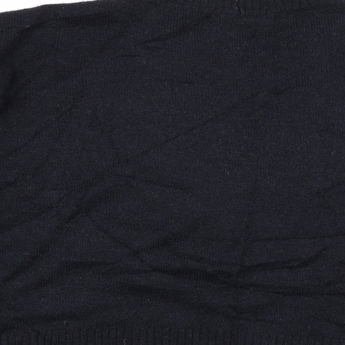 NEXT Womens Blue Floral  Pullover Jumper Size 14