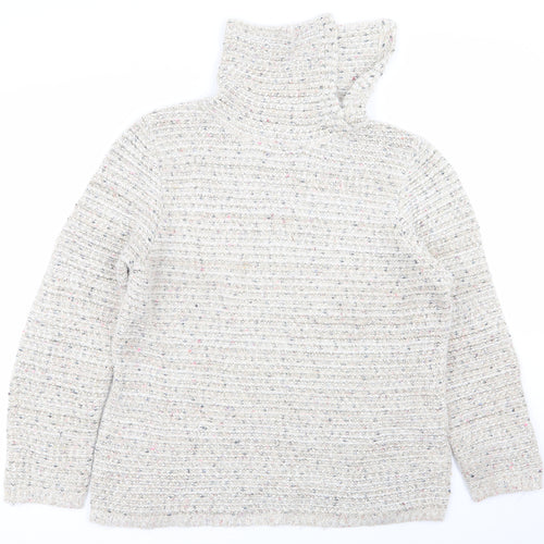 alexara Womens Beige   Pullover Jumper Size L