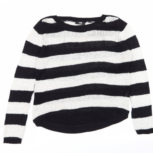 Wallis Womens Multicoloured Striped  Pullover Jumper Size S