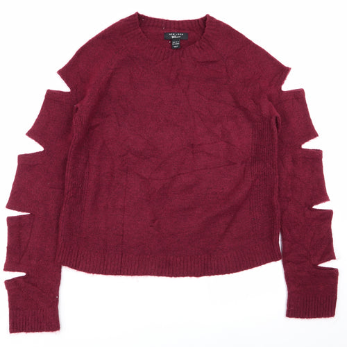 New Look Girls Red   Pullover Jumper Size 14-15 Years