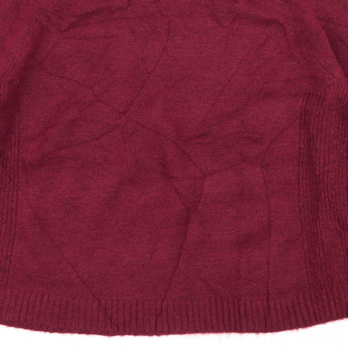 New Look Girls Red   Pullover Jumper Size 14-15 Years