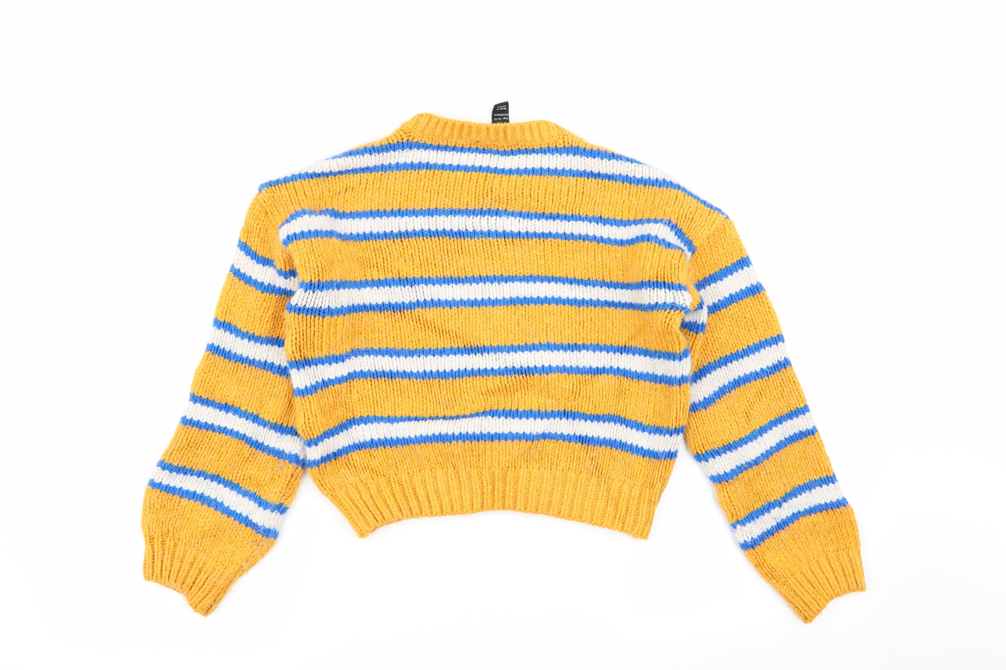 New Look Girls Multicoloured Striped  Pullover Jumper Size 12-13 Years