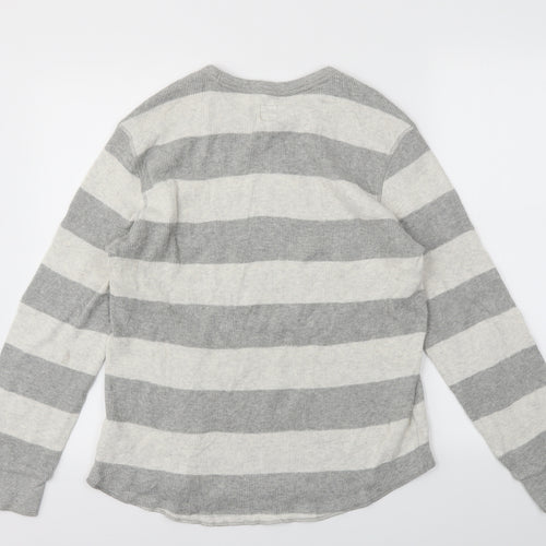 Gap Womens Multicoloured Striped  Pullover Jumper Size L