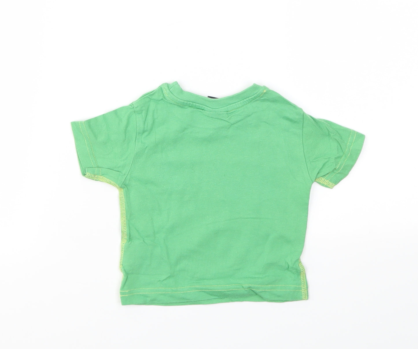 NEXT Boys Green Geometric  Basic T-Shirt Size 3-6 Months