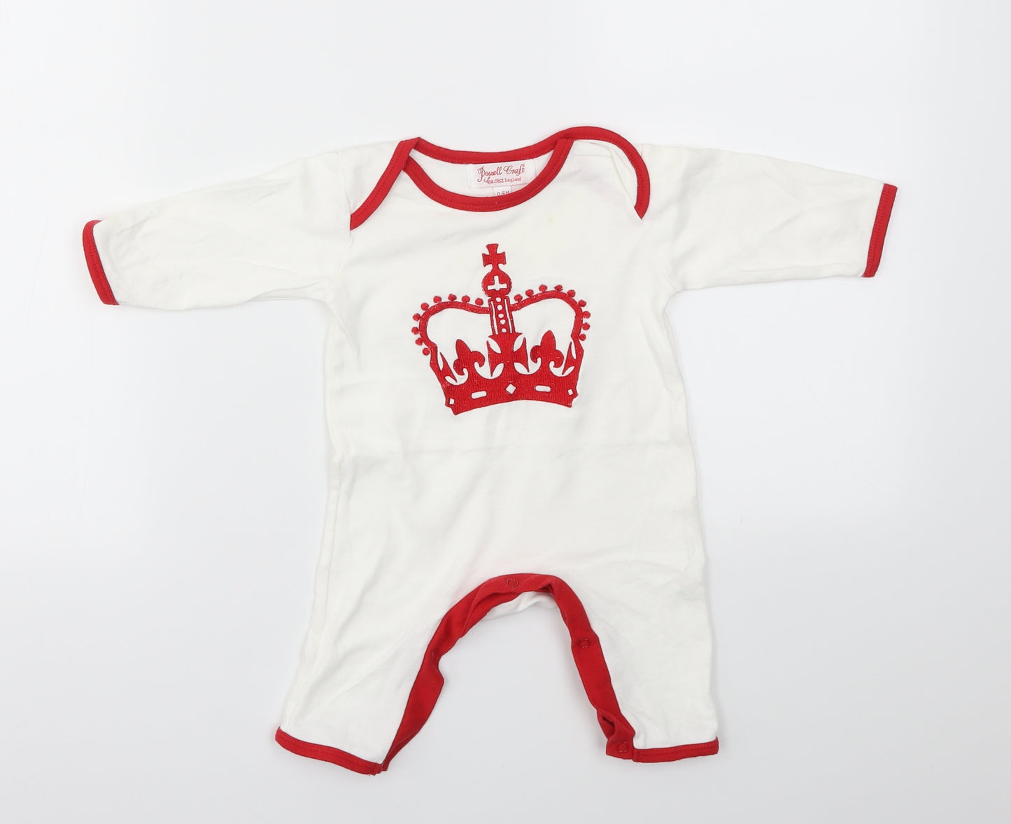 Powell Craft Baby Multicoloured   Babygrow One-Piece Size 6-9 Months