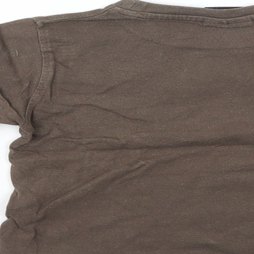 NEXT Boys Brown   Basic T-Shirt Size 12-18 Months