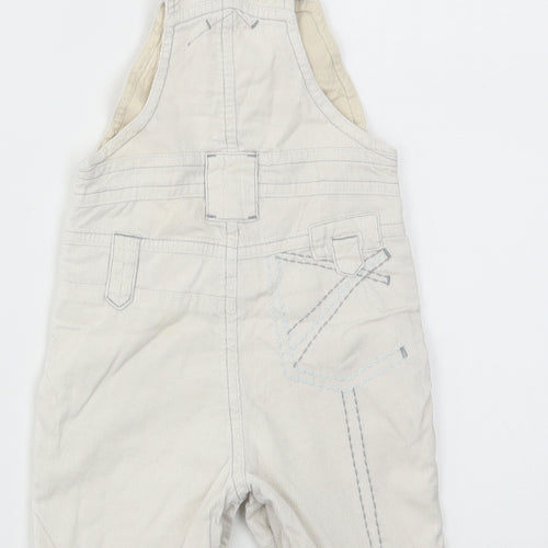 NEXT Baby Ivory   Dungaree One-Piece Size 3-6 Months