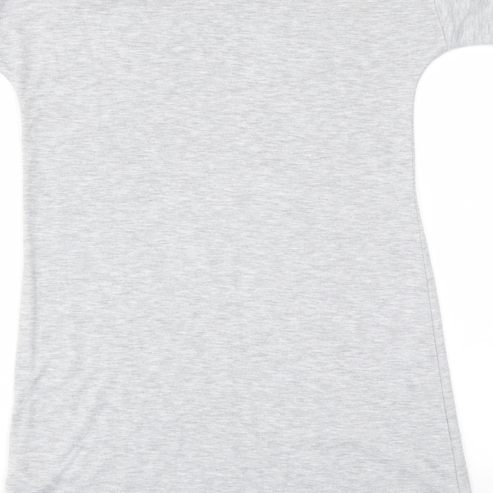NEXT Girls Grey Geometric  Cami Dress Size 11 Years