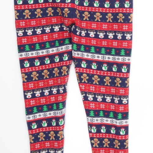 Primark Girls Multicoloured   Jogger Trousers Size M - stretch waistband