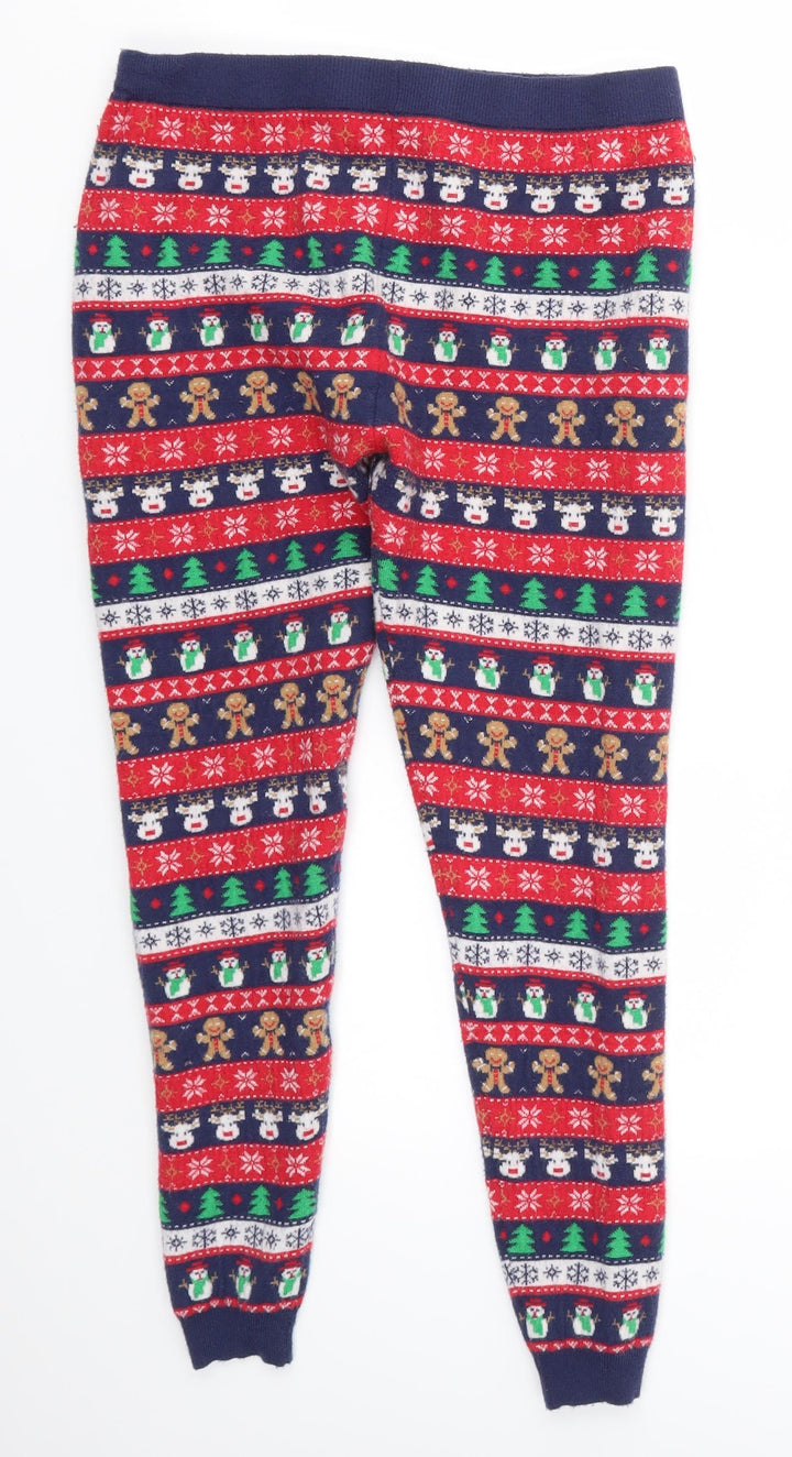 Primark Girls Multicoloured   Jogger Trousers Size M - stretch waistband
