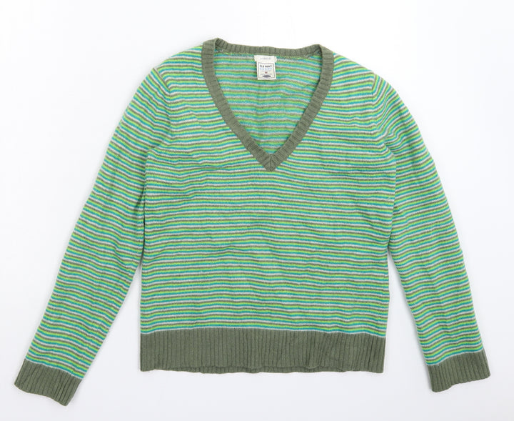 Old Navy Womens Multicoloured Striped Knit Pullover Jumper Size M