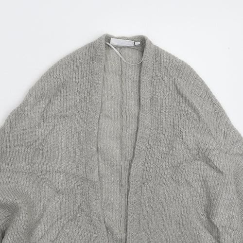 New Look Womens Grey  Knit Cardigan Jumper Size S