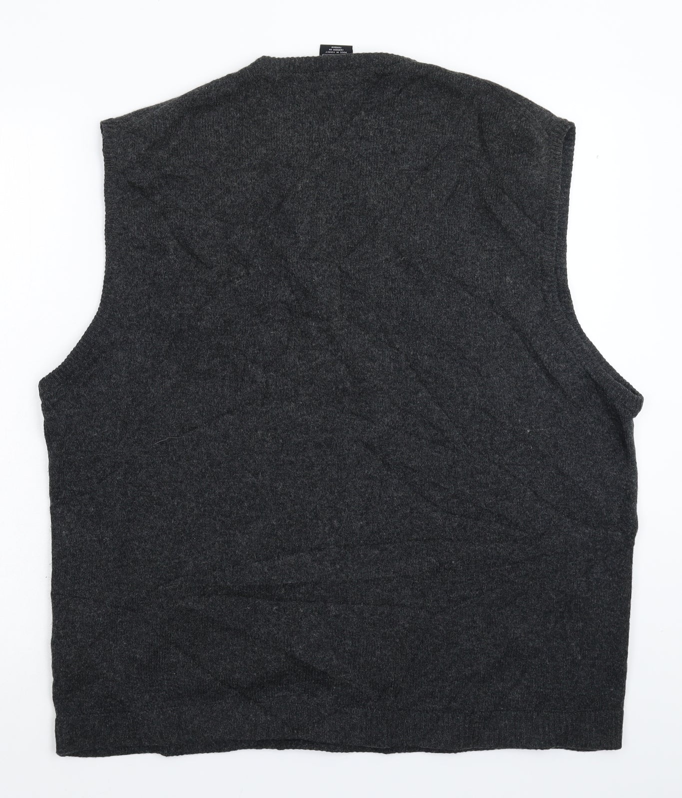 Nike Mens Grey  Knit Vest Jumper Size XL