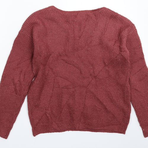 Atmosphere Womens Pink  Knit Pullover Jumper Size 12