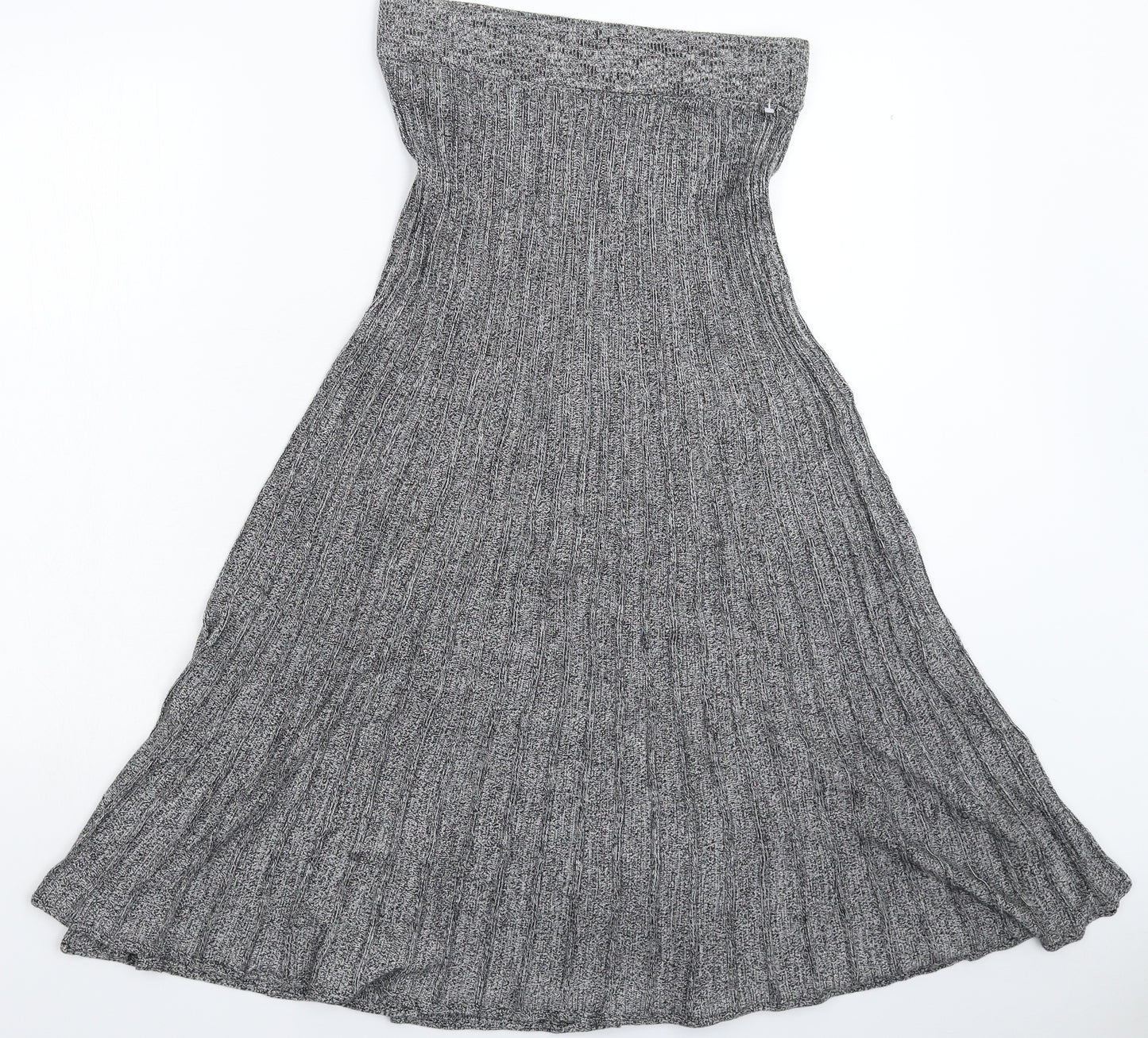 Marks and Spencer Womens Grey  Knit Maxi Skirt Size M