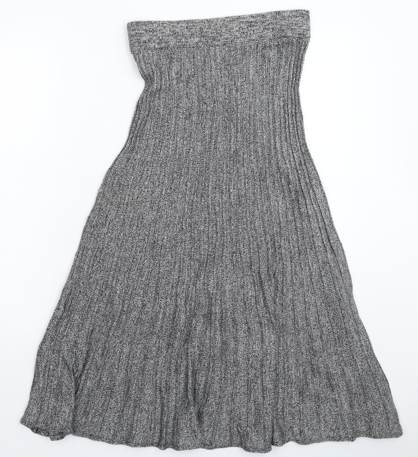 Marks and Spencer Womens Grey  Knit Maxi Skirt Size M
