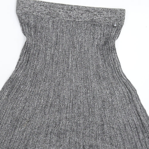 Marks and Spencer Womens Grey  Knit Maxi Skirt Size M