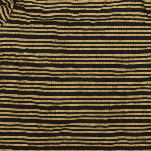 F&F Womens Beige Striped  Pullover Jumper Size 16