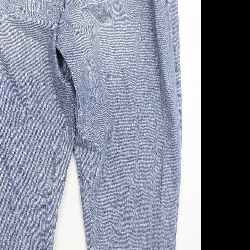 ASOS Mens Blue  Denim Cropped Jeans Size 36 L28 in