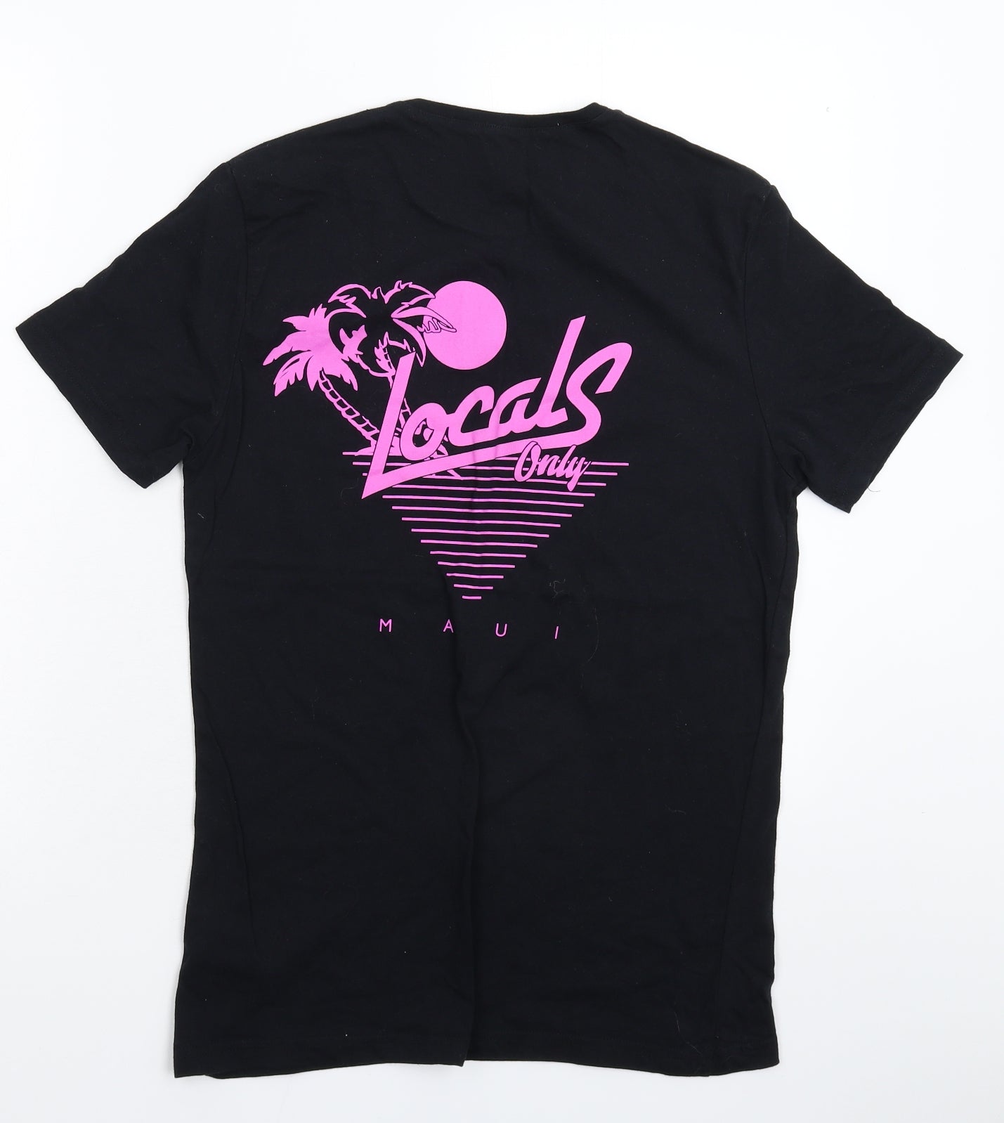 Topman Mens Black    T-Shirt Size S