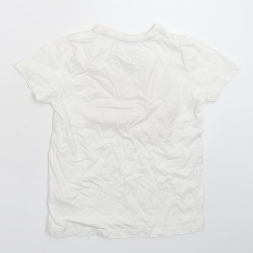 F&F Boys White   Basic T-Shirt Size 8-9 Years