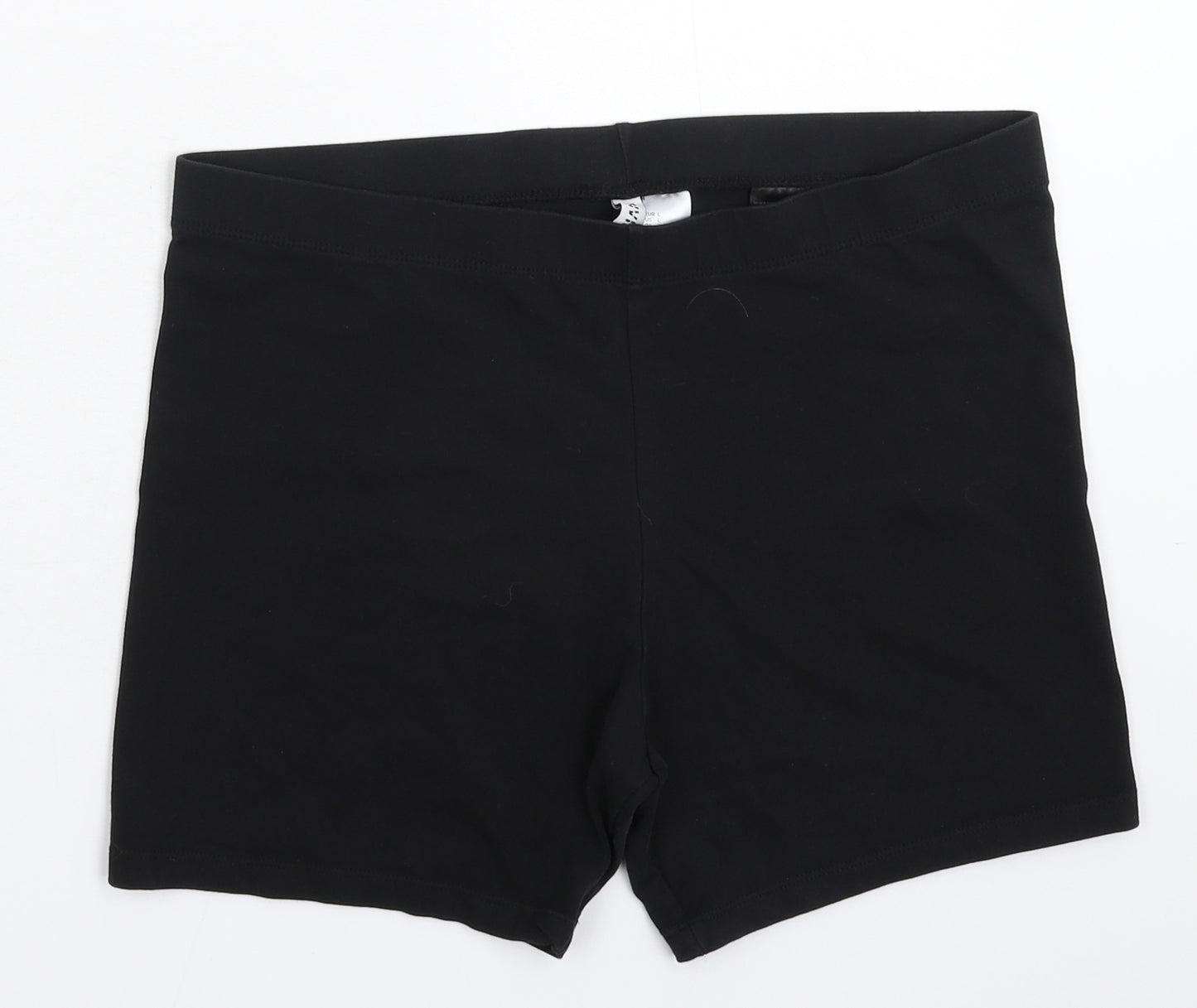 Divided Womens Black   Sweat Shorts Size L