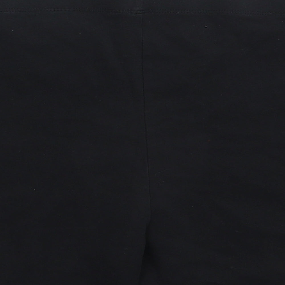 Divided Womens Black   Sweat Shorts Size L