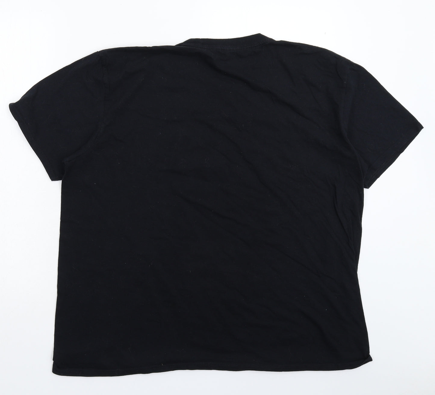 Gildan Mens Black    T-Shirt Size 2XL  - Wakanda