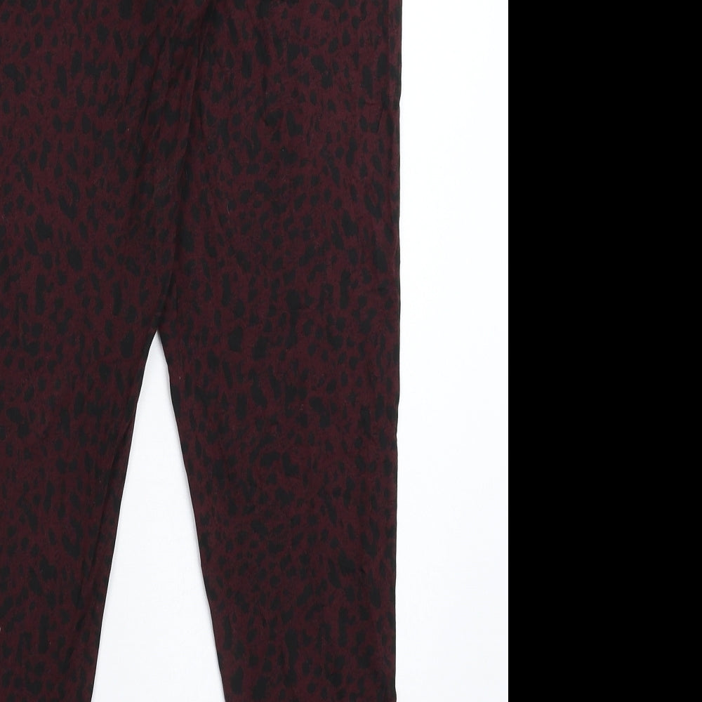 Marks and Spencer Womens Brown   Jegging Leggings Size 12 L25 in