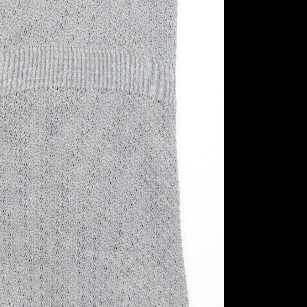 George Womens Grey  Knit Jumper Dress  Size 10