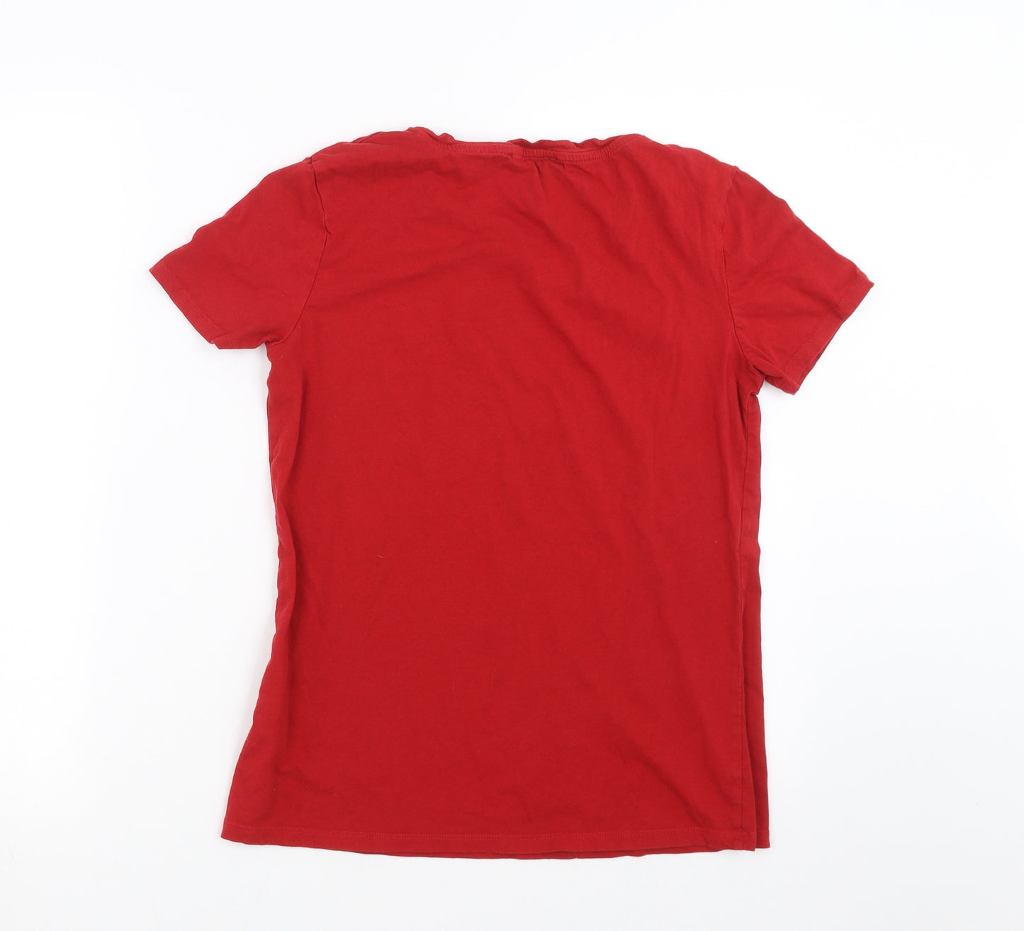 Terranova Womens Red   Basic T-Shirt Size L  - Girls