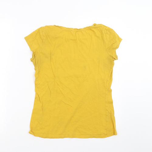Terranova Womens Yellow   Basic T-Shirt Size XL  - Selfie