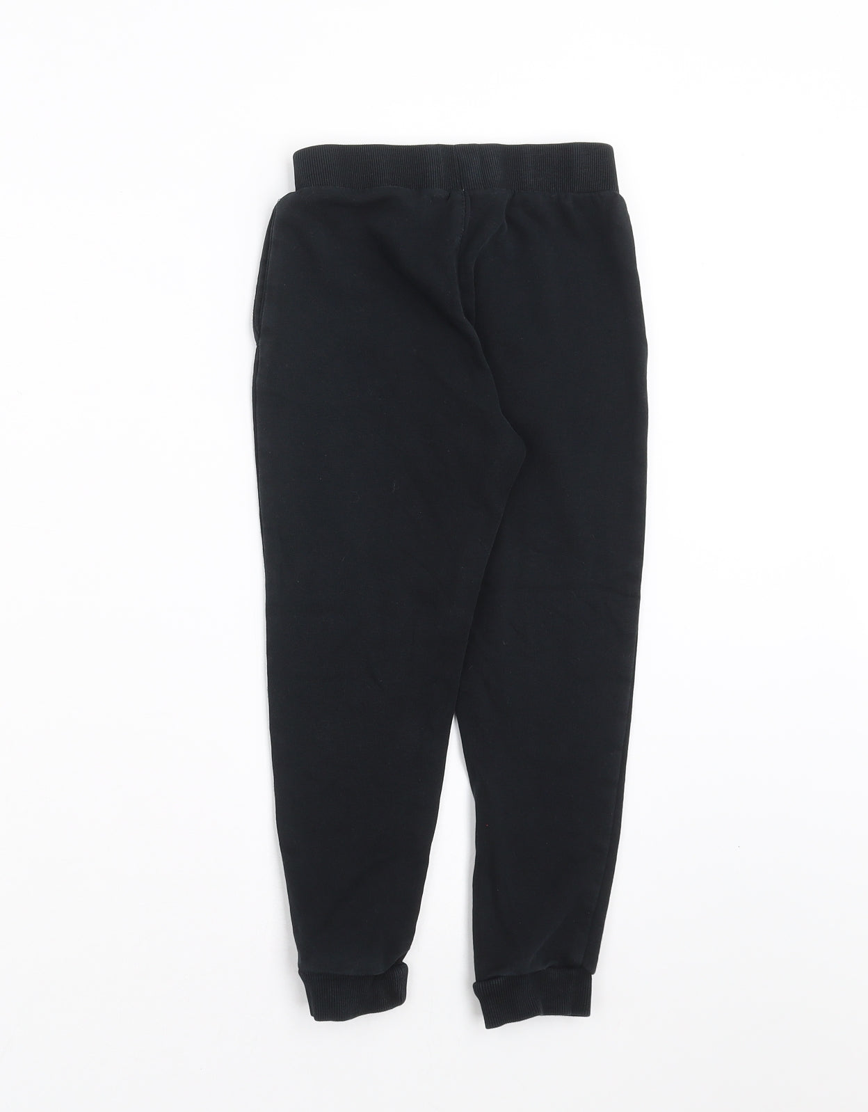 George Boys Black   Jogger Trousers Size 5-6 Years