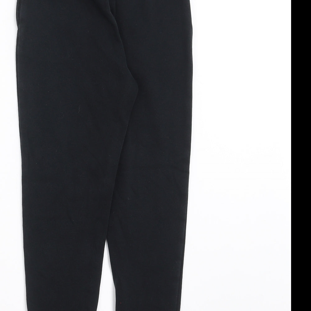 George Boys Black   Jogger Trousers Size 5-6 Years