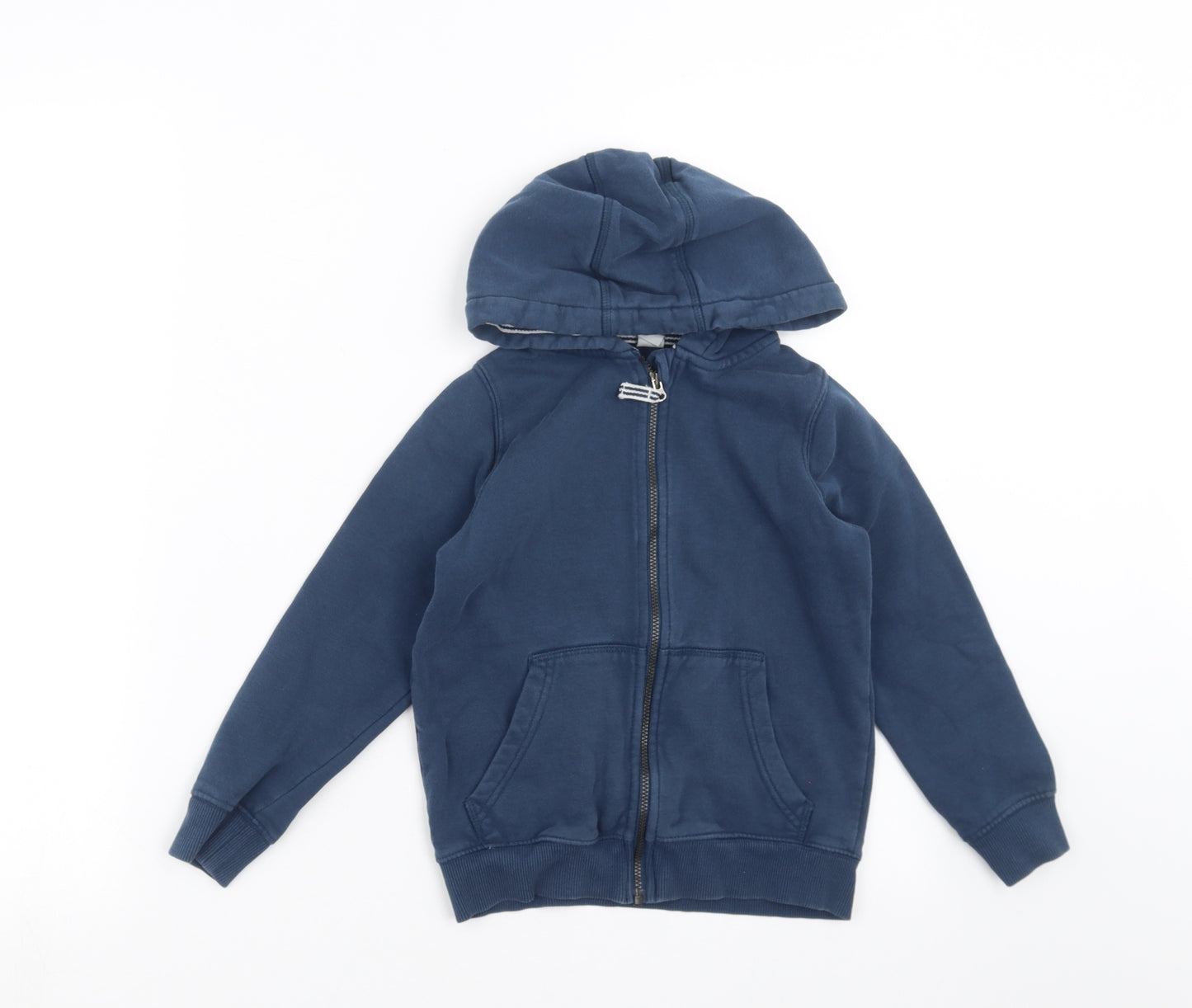 TU Boys Blue   Full Zip Hoodie Size 5-6 Years