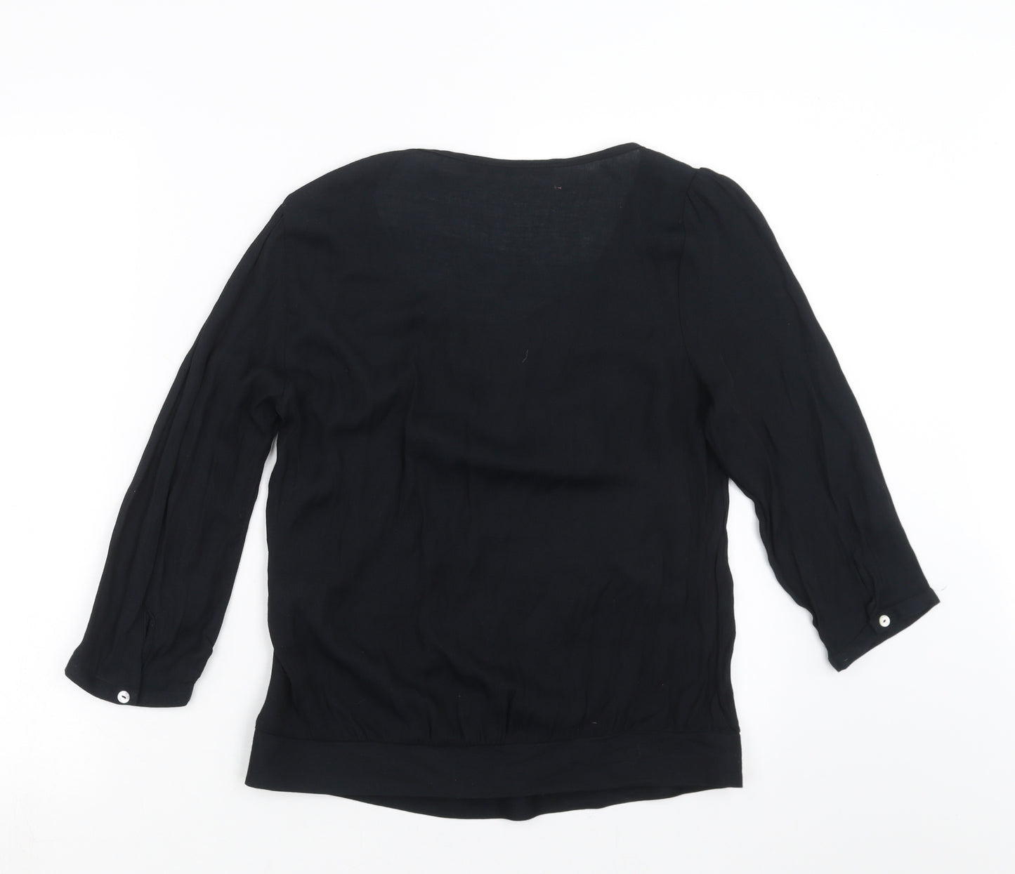 NEXT Womens Black   Basic Blouse Size 6