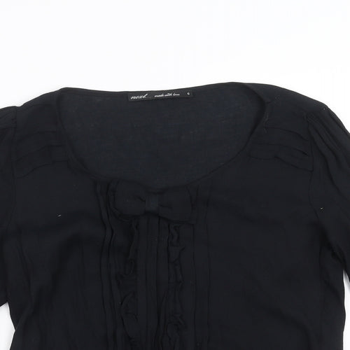NEXT Womens Black   Basic Blouse Size 6