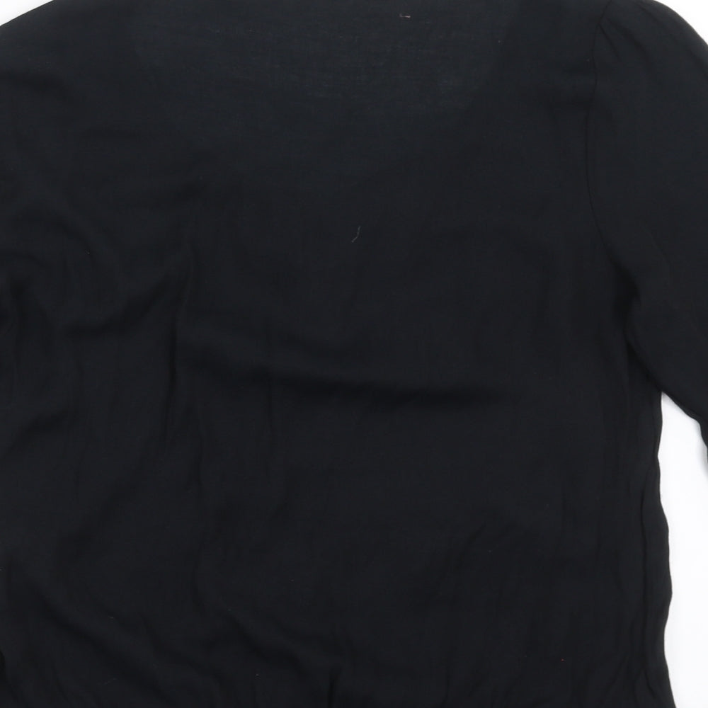 NEXT Womens Black   Basic Blouse Size 6