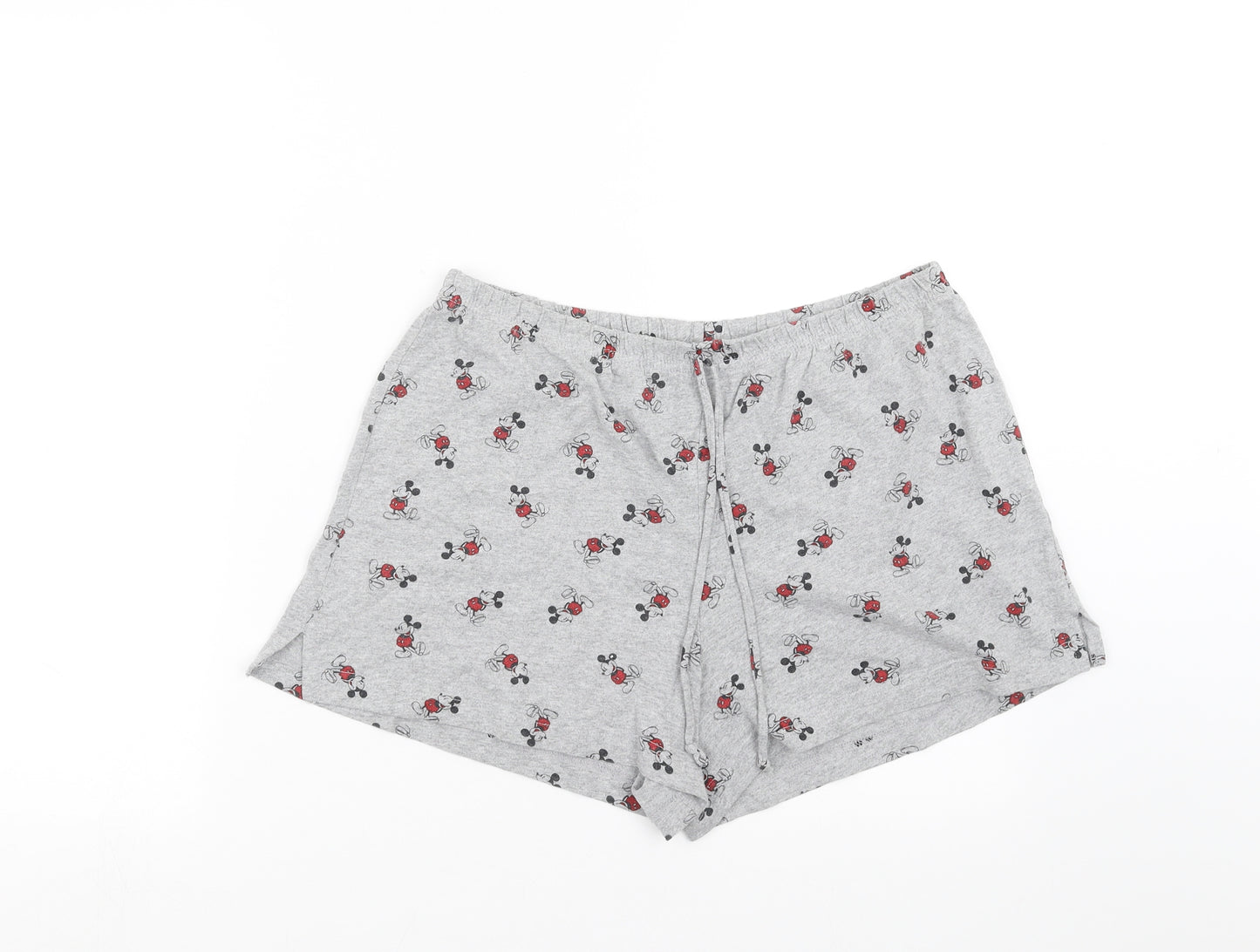 Disney Womens Grey    Sleep Shorts Size XL  - Mickey mouse