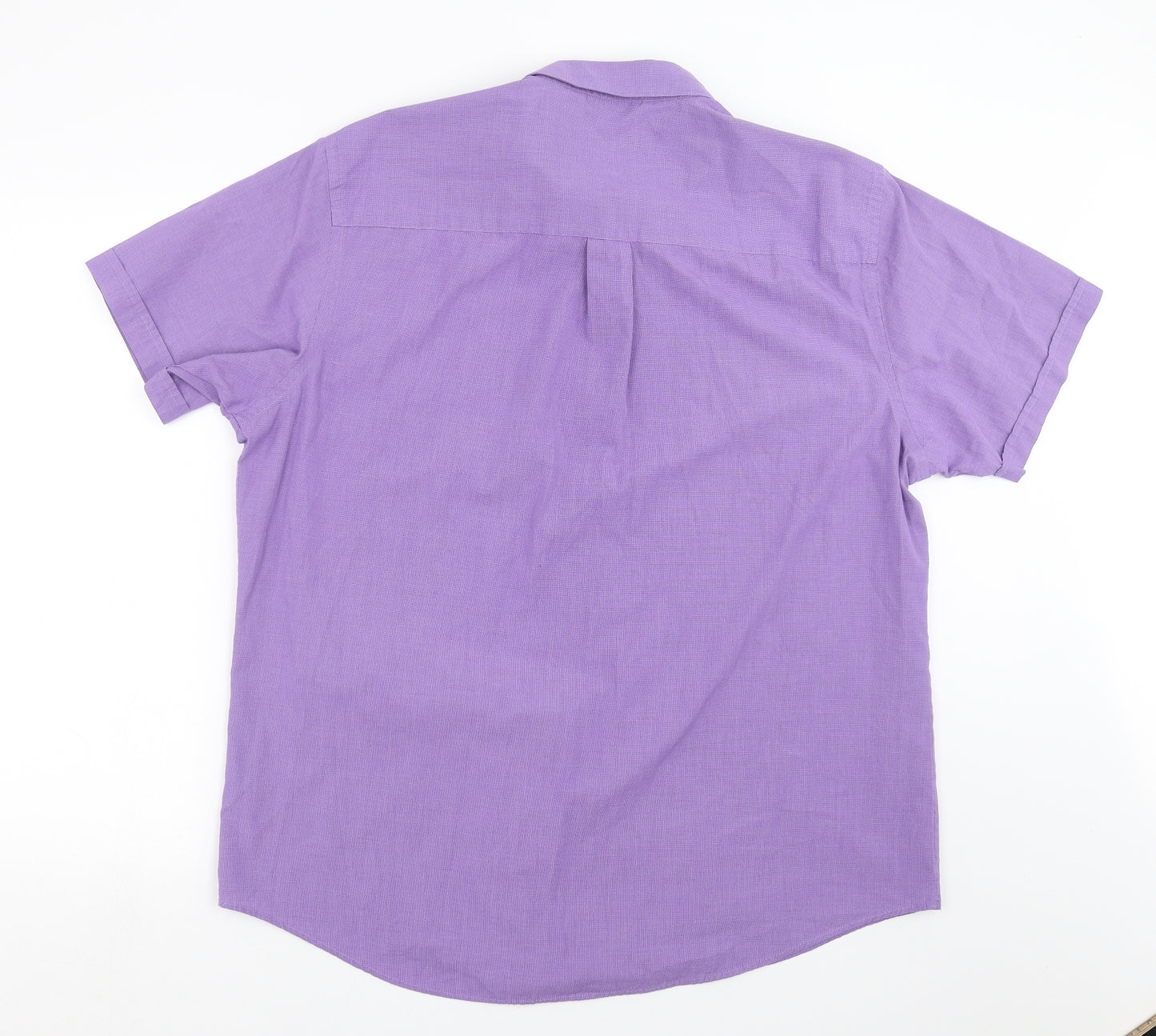 Van Heusen Mens Purple    Button-Up Size XL