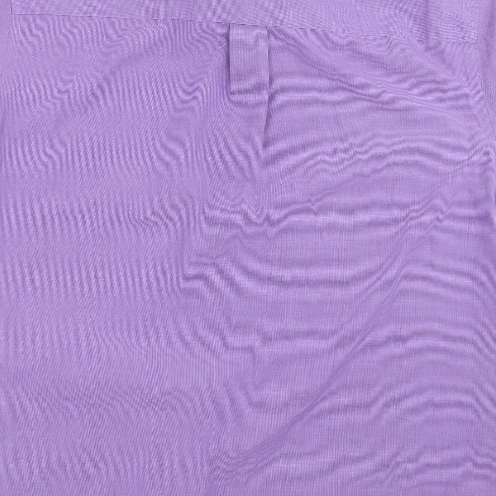 Van Heusen Mens Purple    Button-Up Size XL