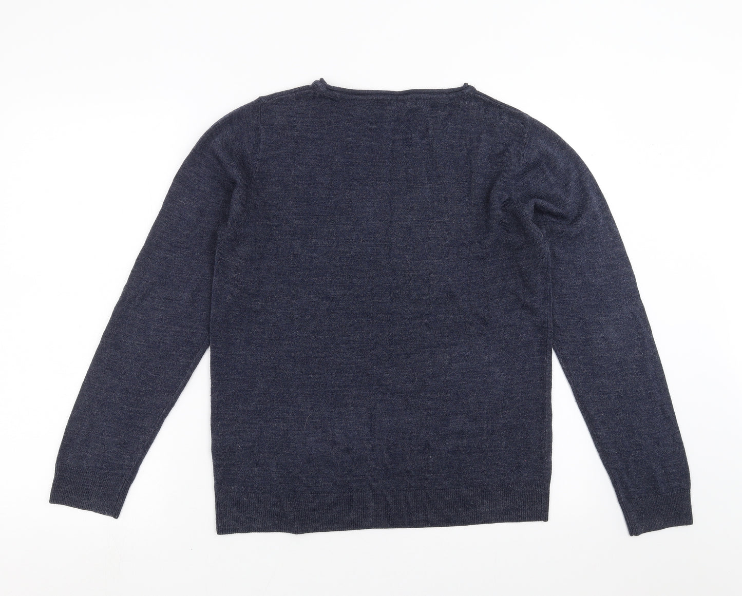 Primark Womens Blue  Knit Pullover Jumper Size 14