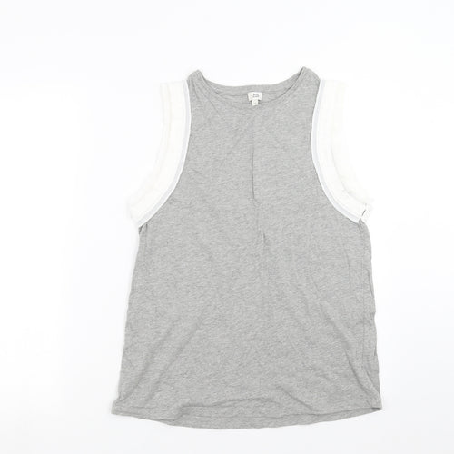 River Island Womens Grey   Basic T-Shirt Size 12
