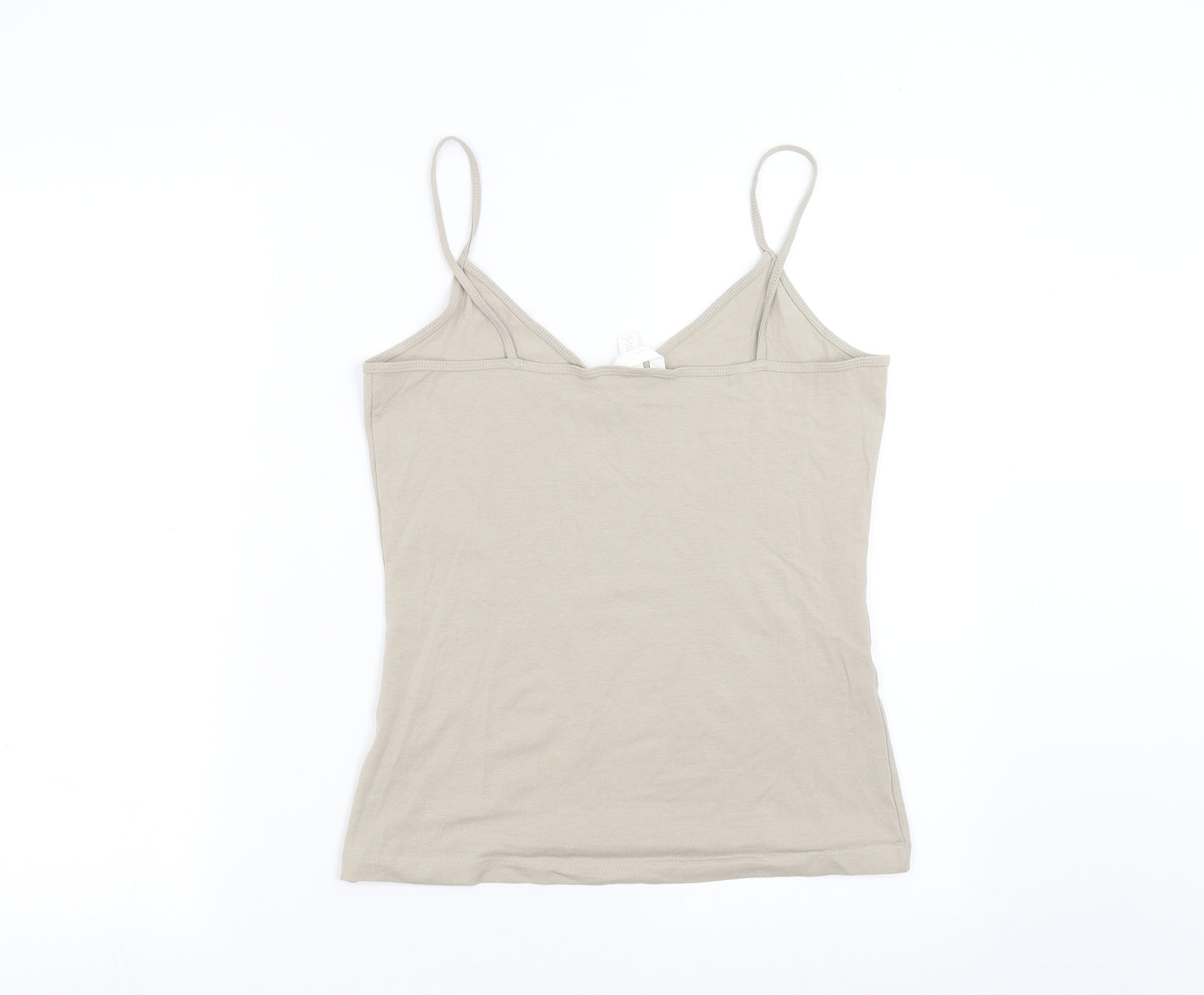 H&M Womens Beige   Camisole T-Shirt Size M