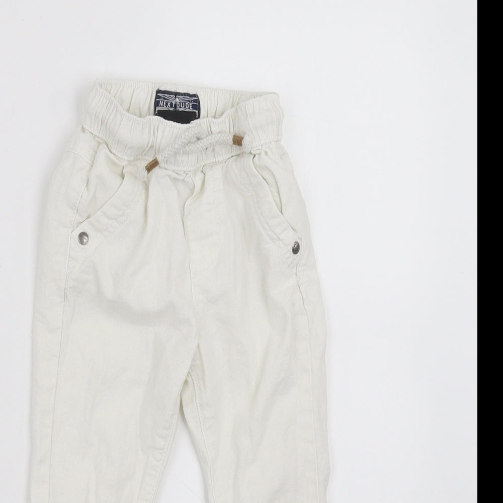 NEXT Baby White    Trousers Size 12-18 Months