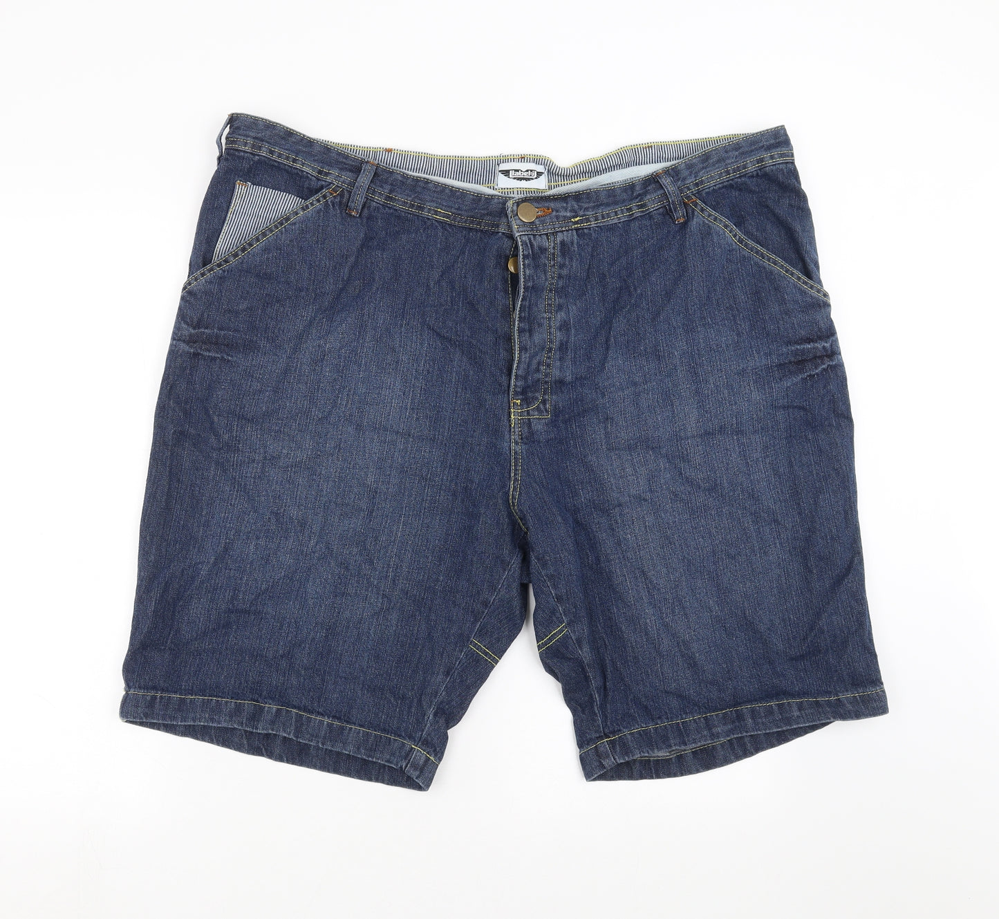 Label J Mens Blue  Denim Bermuda Shorts Size 44 in