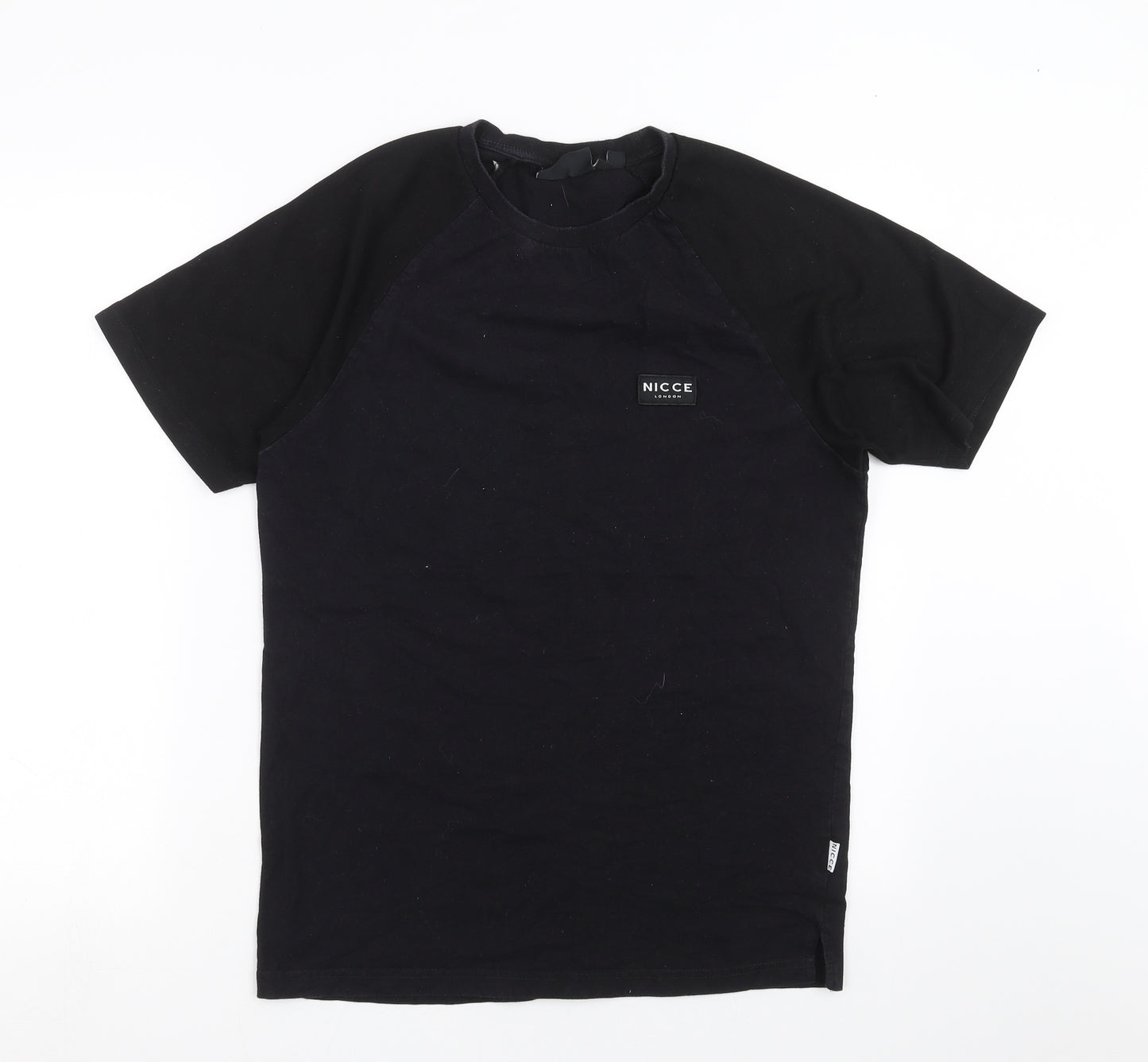 NICCE London Mens Black    T-Shirt Size S