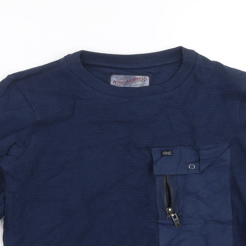 Petrol Industries Boys Blue   Pullover Sweatshirt Size 10 Years